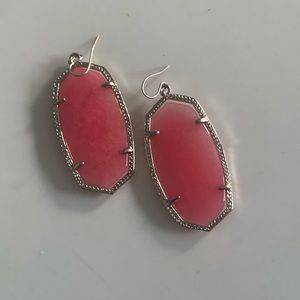 Kendra Scott Rare Bubblegum Pink Danielle Earrings